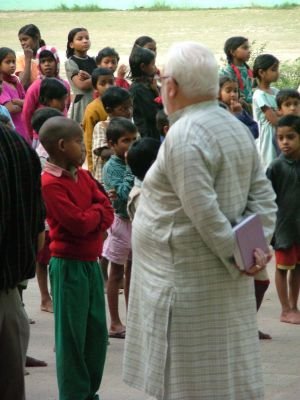 James Stevens giving assembly James Stevens giving assembly