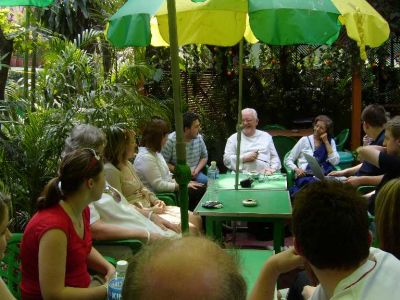 James visits Group at the Fairlawn